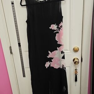 Sheer, Wedding, Summer, Travel, Vacation, Casual, Maxi, Flowy, Lightweight, Pink
